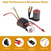 Anti Water 5200KV 60A Brushless Motor ESC Combo Set for