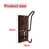 NIYATA Motorcycle Helmet Wall Mount Wall Mount with Hooks, Multifunctional