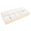 Watch Parts Storage Box Stackable 5 Compartments Acrylic Rubber Watch