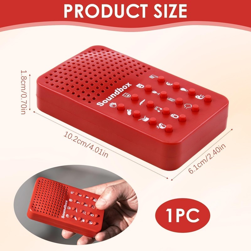 Funny Sound Machine, Sound Machine with 16 Sound Effects, Noise