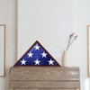 ASmileIndeep Flag Display Case for 5' x 9.5' Burial Flag,