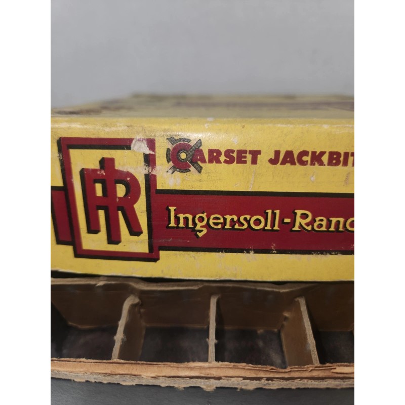 Ingersoll Rand (NOS) 1-3/8" Rock Drill Bit, Carbide Tip Cross,