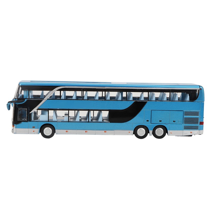 Electric 1:32 Alloy Doubledecker Bus Model Toy with Light Music
