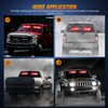 Nilight 40LED Red Emergency Strobe Traffic Advisor Light Bar with