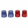 44-Piece Thread Tester for Nuts and Bolts (Red and Blue),