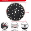 DT-DIATOOL Diamond Blade 9 Inch for Concrete Granite Brick Diamond