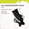 SlotLock All-Purpose Rope Cinch, Multipurpose Rope Locking Device for Clotheslines,