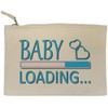 'Baby Boy Loading' Canvas Clutch Bag/Accessory Case (CL00041801)