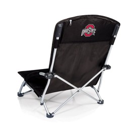 PICNIC TIME ONIVA - a Brand Ohio State Buckeyes - Tranquility Portable Beach Chair, (Black), One Size