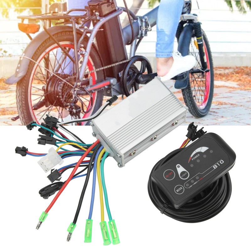 36V 250W 350W Electric Bike Brushless Motor Controller with 810LED