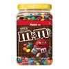 M&M'S Milk Candies Jar, Chocolate, 62 oz