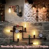 AUNMAS Retro Steampunk Light Switch, G1/2 Inch Water Pipe Valve