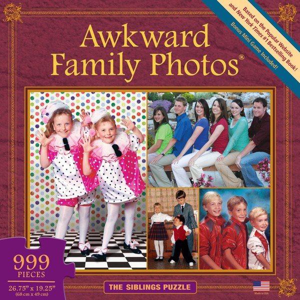 Awkward Family Photos Siblings Puzzle