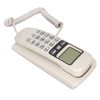 Wired Wall Phone Multifunctional Calendar LCD Display Caller ID Landline