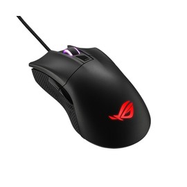ASUS ROG Gladius II Core Lightweight, Ergonomic, Wired Optical Gaming Mouse with 6200-DPI Sensor, ROG-Exclusive Switch-Socket Design and Aura Sync Lighting