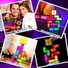 Vmxlso Stackable Night Light Children, 7 Colours Induction Interlocking Desk