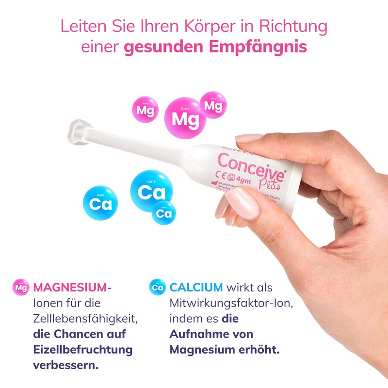 Conceive Plus Application Vaginalgel Fertilität Lubricant