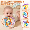 GNAWRISHING Baby Montessori Sensory Toys for 0-6 6-12 Months, Food