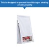 Indoor Wall Mount Mail Catcher Bag Door Slot Post Box