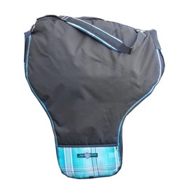Kensington Signature Padded All Purpose Saddle Carry Bag with Slim Pocket for Horse Trail Riding - 17", Atlantis