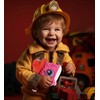 DolliBu Pink Dolphin Firefighter Stuffed Animal with Name Personalization -