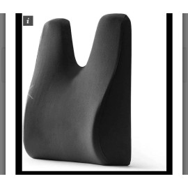 WENNEBIRD Model H Lumbar Support Pillow, Memory Foam and Ergonomic Design,