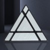 Yealvin Pyramid Mirror Cube, New Ideas Magic Tower Magic Cube