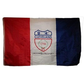 Trade Winds 3x5 City of Cleveland Ohio Flag 3'x5' Banner Brass Grommets Premium Fade Resistant
