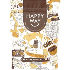 Happy Way Vegan Protein Powder Choc Peanut Butter 500g