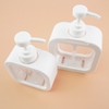 Hoi Pump Dispenser Bottle for Shampoo and Dish Soap Shampoo Bottle 300ml 2ea