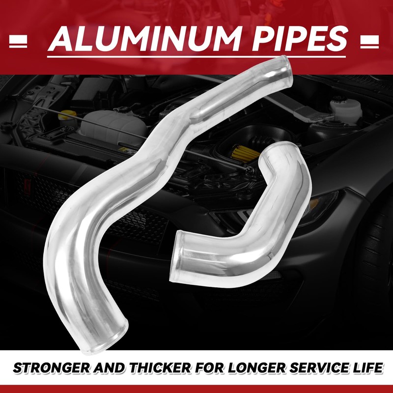 Max Flow Hot Side Intercooler Pipe Boot Kit for 2008-2010