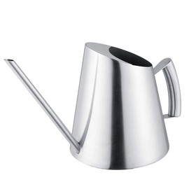 Fdit Stainless Steel Watering Can Pot Indoor House Plants Long Spout Watering Can Modern Style Watering Pot 51oz/1.5L