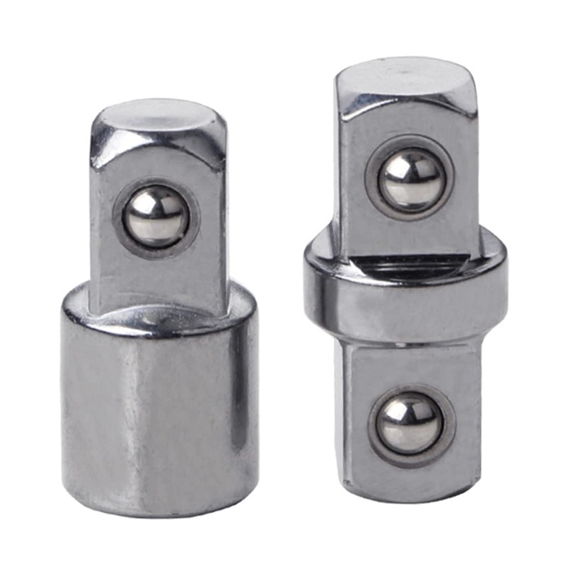 3/8" Socket Sleeve Adapter Hexagonal Connector Socket-double For Head Outer