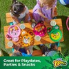 Hefty Zoo Pals Party Edition Paper Plates for Kids, Assorted