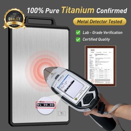 Titanium Cutting Boards for Kitchen Chopping Board with Handle Large Big Small Kitchen Meat Butcher Block 2 in 1 Pure Titanium and Wheat Straw PP Not Wood Bamboo Plastic Silicone Teak Black/White