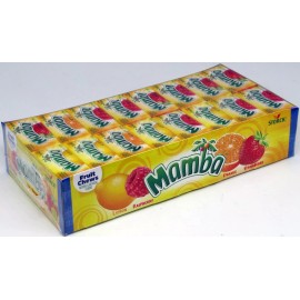 Storck Mamba Changemakers Fruit Chews Candy Taffy Original Fruits 48 Count Box