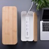 2 Pack Large Cable Management Box – Wooden Style Cord