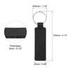 PATIKIL Sublimation Key Ring Blanks 6 Pieces PU Leather Key