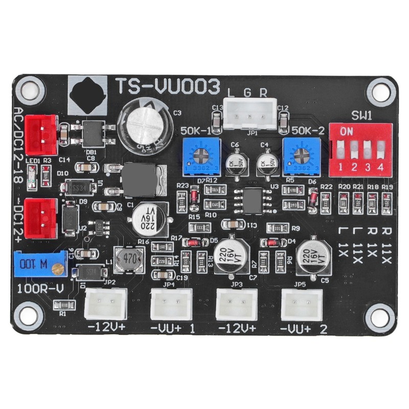 VU Meter Sound Audio Level Indicator Pre Amplifier Amp with