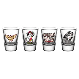 GB eye Ltd Wonder Woman, 60 's Pop, Schnapsgläser, verschiedene
