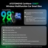 ATOTOMOVE CarPlay&Android AI Box with OBD2 Scanner, Wireless CarPlay Android