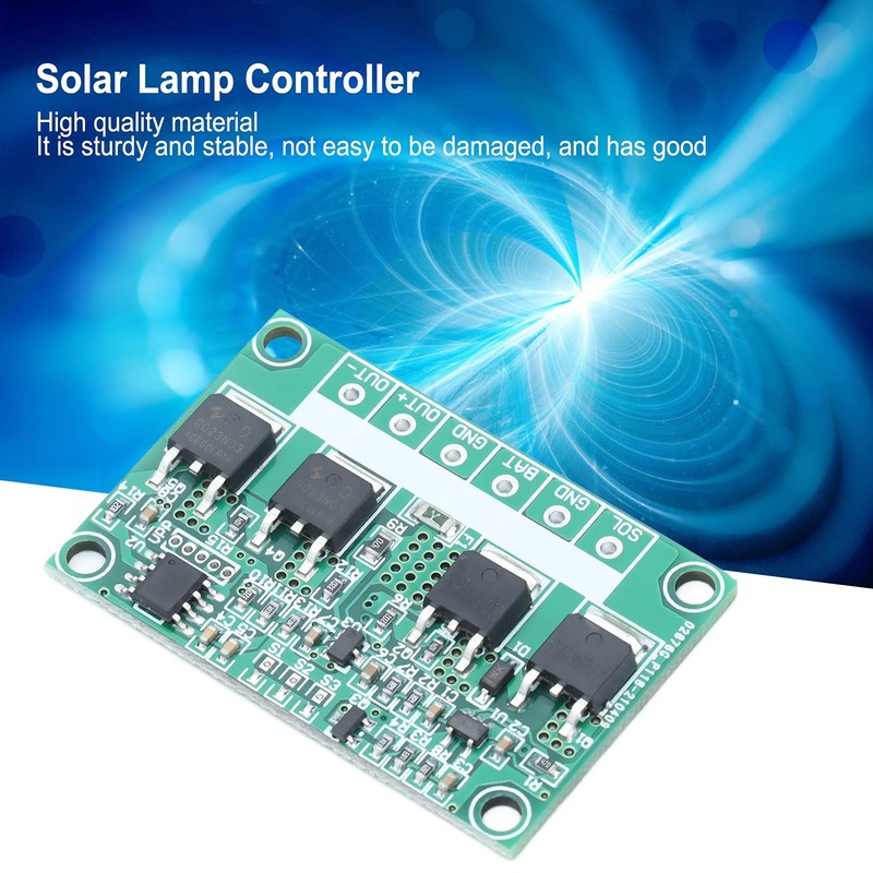 10A 3.7V/7.4V/11.1V Solar Lamp Controller Module, Solar Charge Controller Board