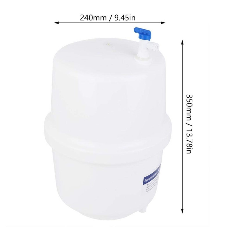 3.2 Gallon Pressurized Water Storage with Ball Valve for Reverse