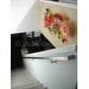 Stainless Steel Handrail Wall Bracket Square for Flat Bottom Tube