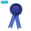 PATIKIL Blank Award Ribbon, 18 Pcs Rosette Ribbon Honorable Prize