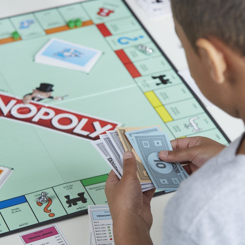 Hasbro Monopoly Board Game - Ages 6+ - 1 Player