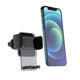 LAX Cradle Vent Cell Phone Holder for Car - Adjustable Side Jaws - Portable with Quick Release Button, Phone Mount for Car Vent Clip, Car Phone Holder Mount, Car Cell Phone Holder