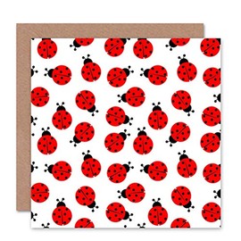 Ladybug Birthday Card - Spotty Ladybird