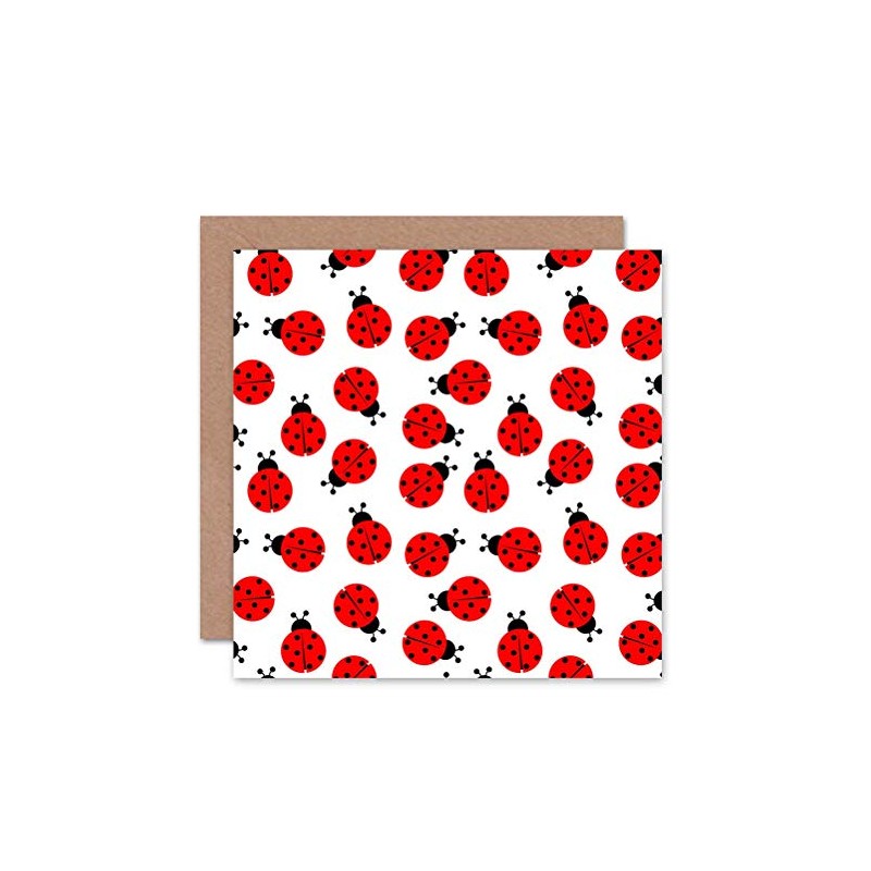 Ladybug Birthday Card - Spotty Ladybird