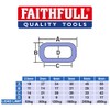 Faithfull FAICHCUT30Z Zinc Plated Steel Chain 3 mm Link Dia.